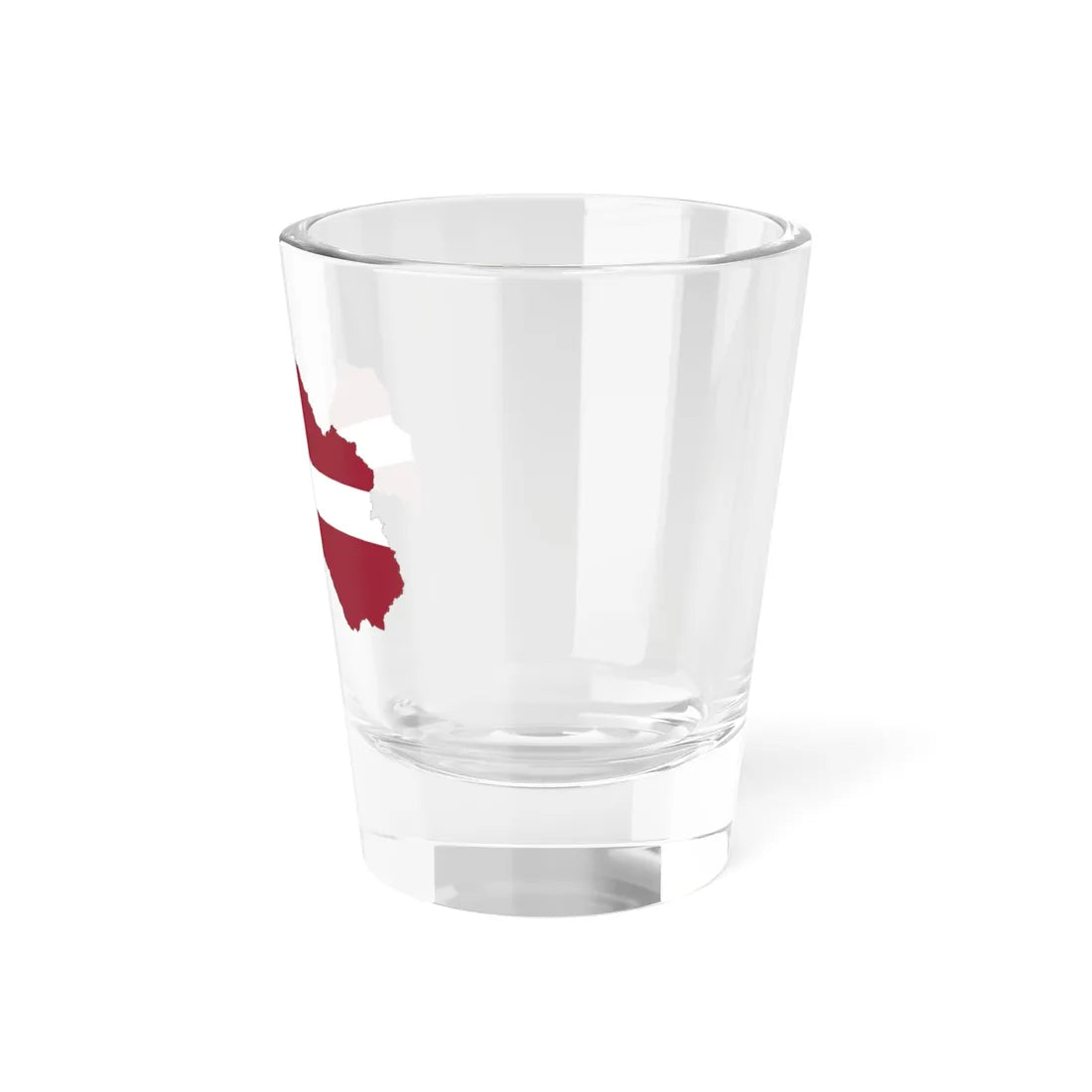 Latvia-Flagmap (Latvia) Shot Glass 1.5oz - Go Mug Yourself