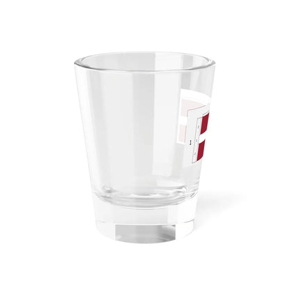Latvijas karogs proporcijas (Latvia) Shot Glass 1.5oz - Go Mug Yourself