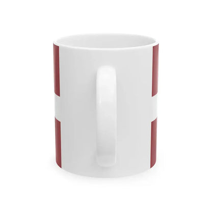 Latvijas Republika Latvia 16-9 (Latvia) White Coffee Mug - Go Mug Yourself
