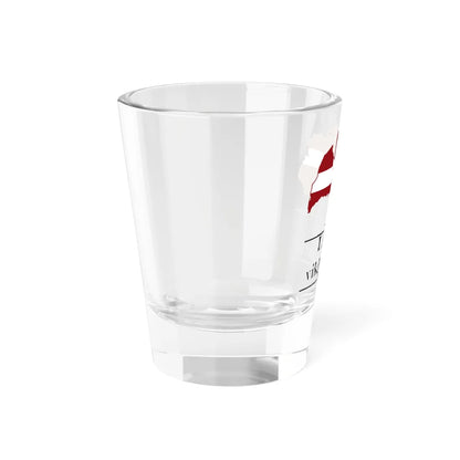 Latvijas vikiprojekta logo (Latvia) Shot Glass 1.5oz - Go Mug Yourself