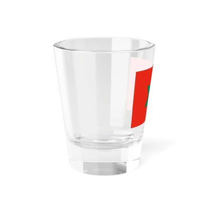 Lauburu flag of Eusko Abertzale Ekintza (Spain) Shot Glass 1.5oz - Go Mug Yourself