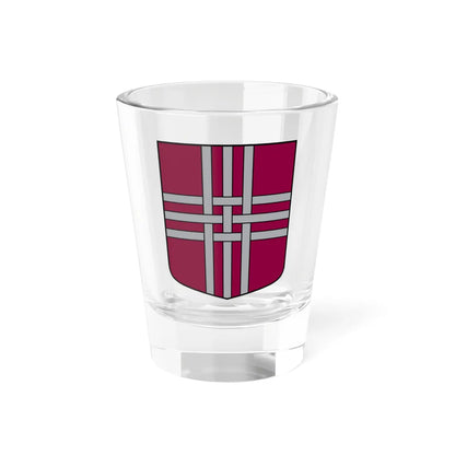 Laucienes pagasts COA (Latvia) (Coat of Arms) Shot Glass 1.5oz 1.5oz - Go Mug Yourself