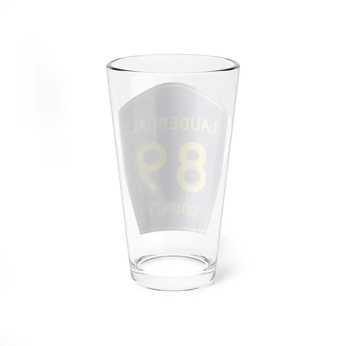 Lauderdale County Route 89 AL (Alabama) (Road Sign) Pint Glass 16oz - Go Mug Yourself