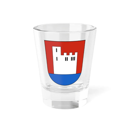 Lauerz-blazon (Switzerland) (Coat of Arms) Shot Glass 1.5oz 1.5oz - Go Mug Yourself