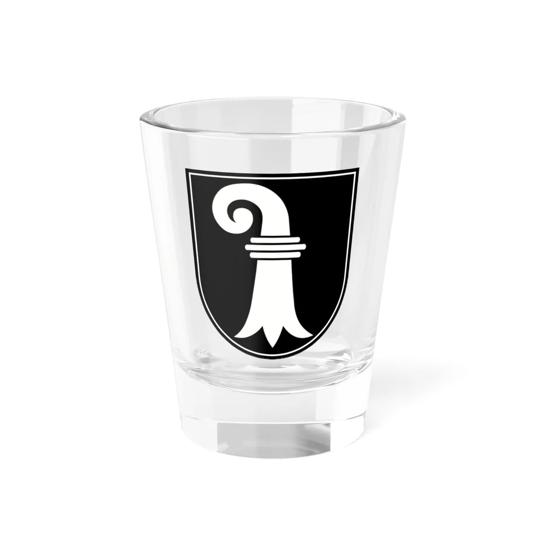 Laufen BL-coat of arms (Switzerland) (Coat of Arms) Shot Glass 1.5oz 1.5oz - Go Mug Yourself