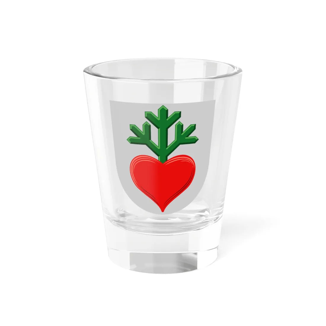 Laukaa.vaakuna (Finland) (Coat of Arms) Shot Glass 1.5oz 1.5oz - Go Mug Yourself