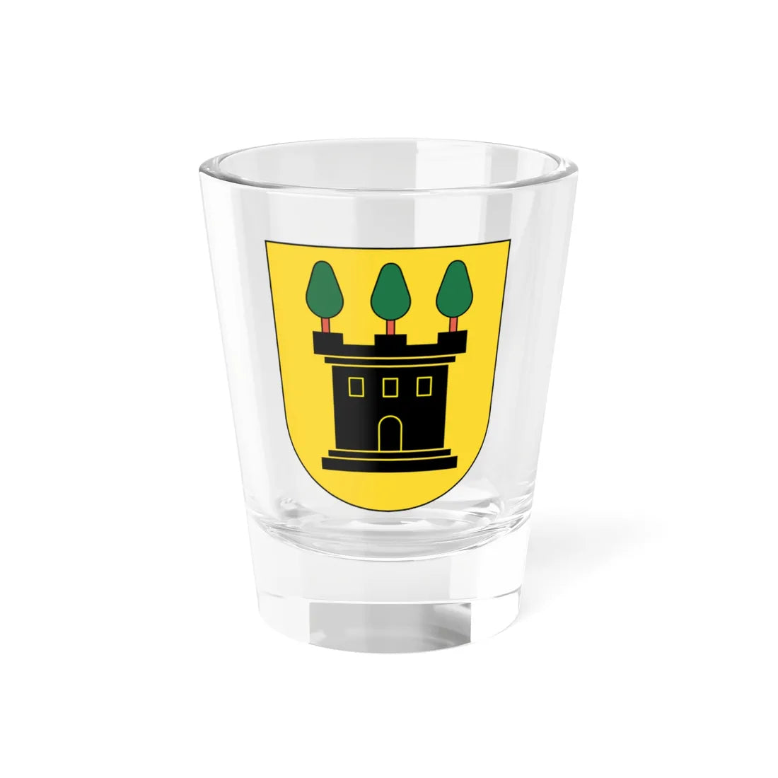 Laupen coat of arms (Switzerland) (Coat of Arms) Shot Glass 1.5oz 1.5oz - Go Mug Yourself