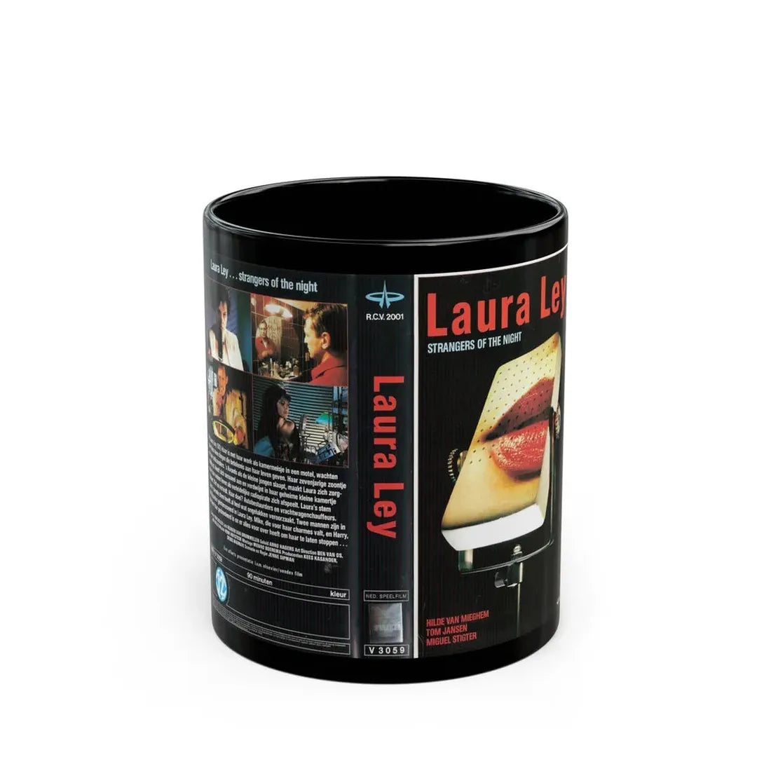LAURA LEY (VHS COVER) - Black Coffee Mug 11oz - Go Mug Yourself