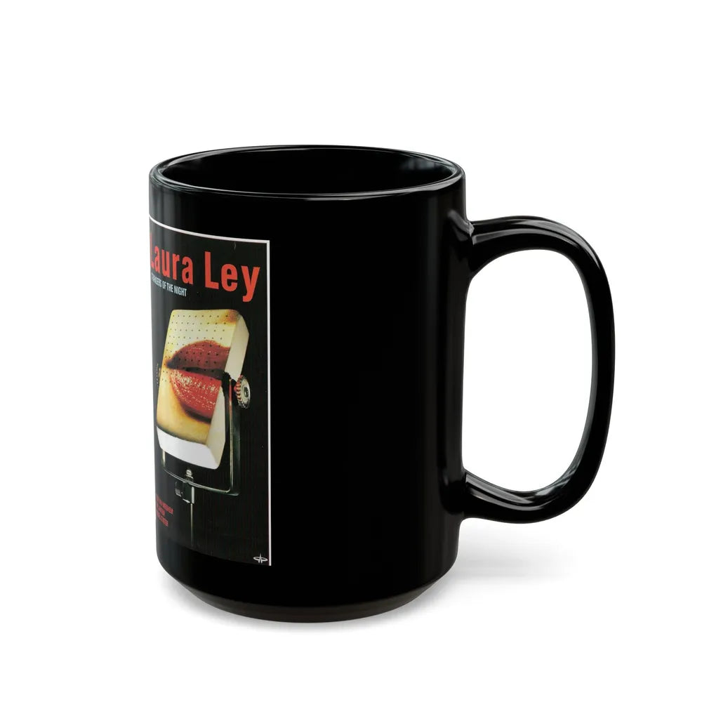 LAURA LEY (VHS COVER) - Black Coffee Mug-Go Mug Yourself