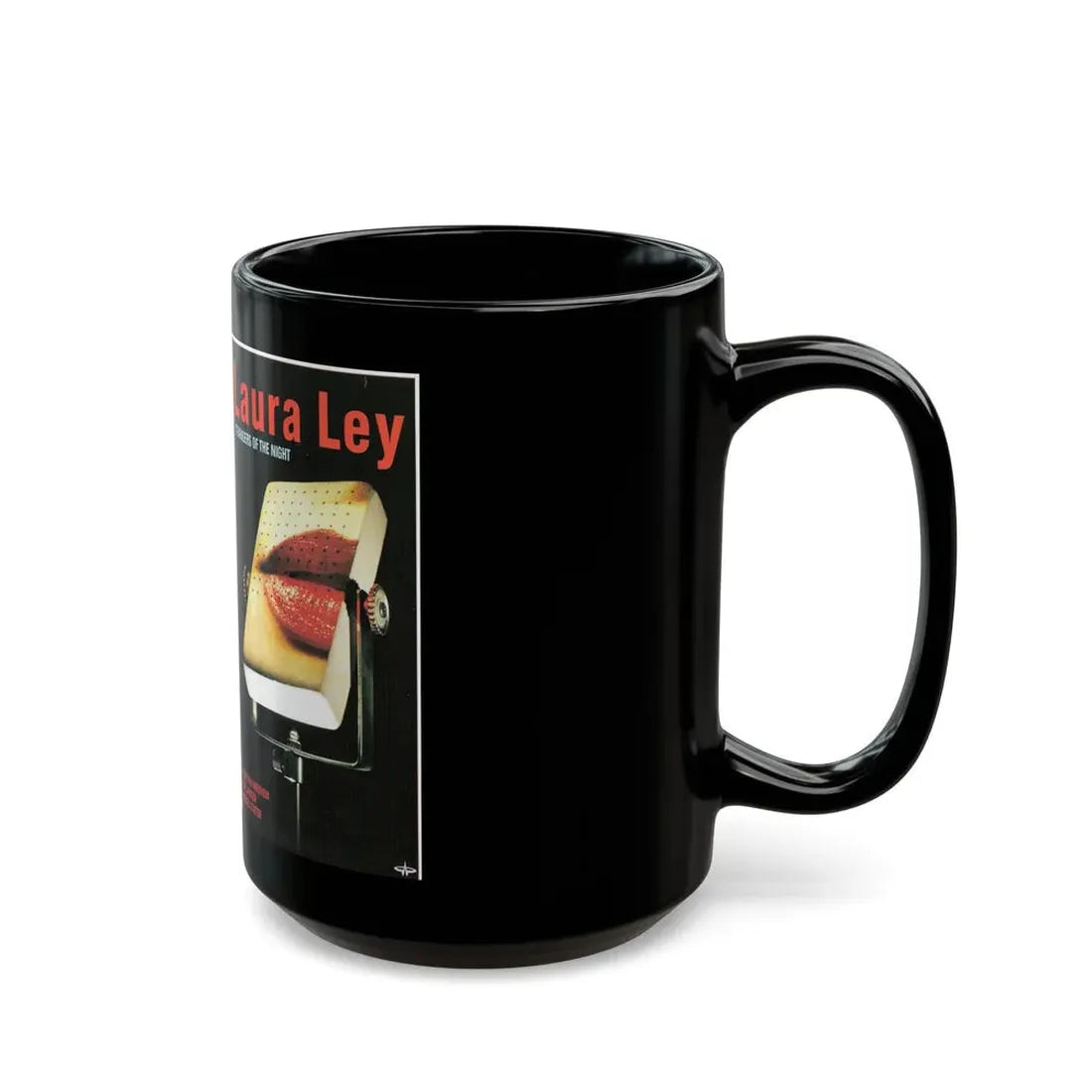 LAURA LEY (VHS COVER) - Black Coffee Mug - Go Mug Yourself