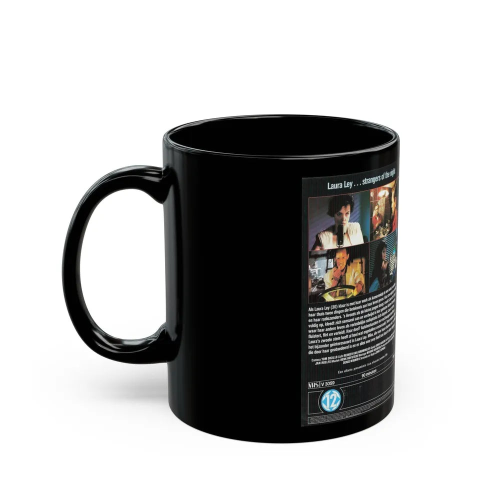 LAURA LEY (VHS COVER) - Black Coffee Mug-Go Mug Yourself