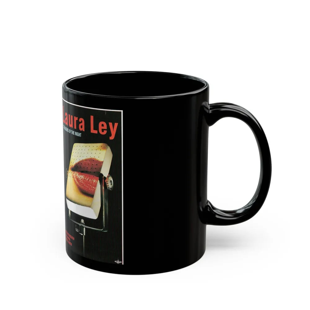 LAURA LEY (VHS COVER) - Black Coffee Mug-Go Mug Yourself