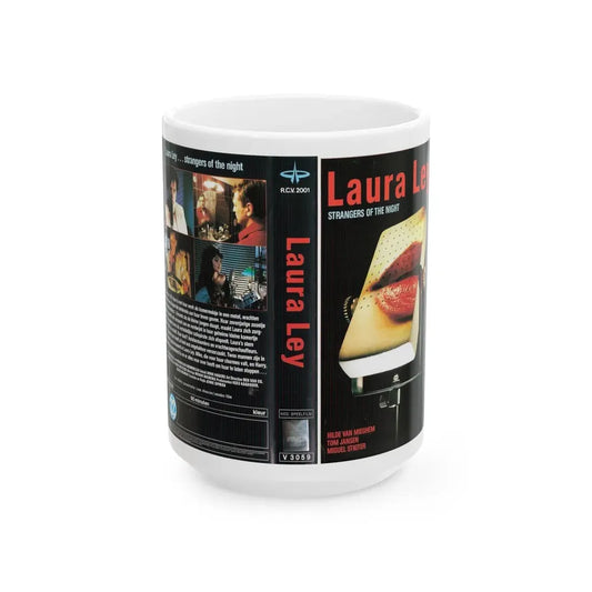 LAURA LEY (VHS COVER) - White Coffee Mug 15oz - Go Mug Yourself