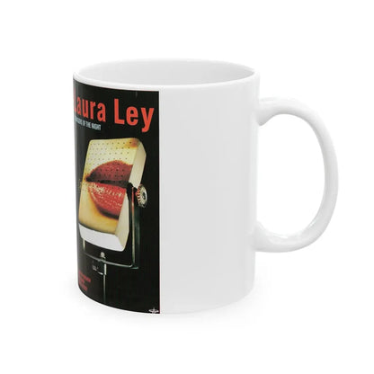 LAURA LEY (VHS COVER) - White Coffee Mug - Go Mug Yourself