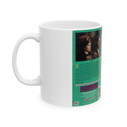 LAW OF THE LAND DON JOHNSON (VHS COVER) - White Coffee Mug - Go Mug Yourself