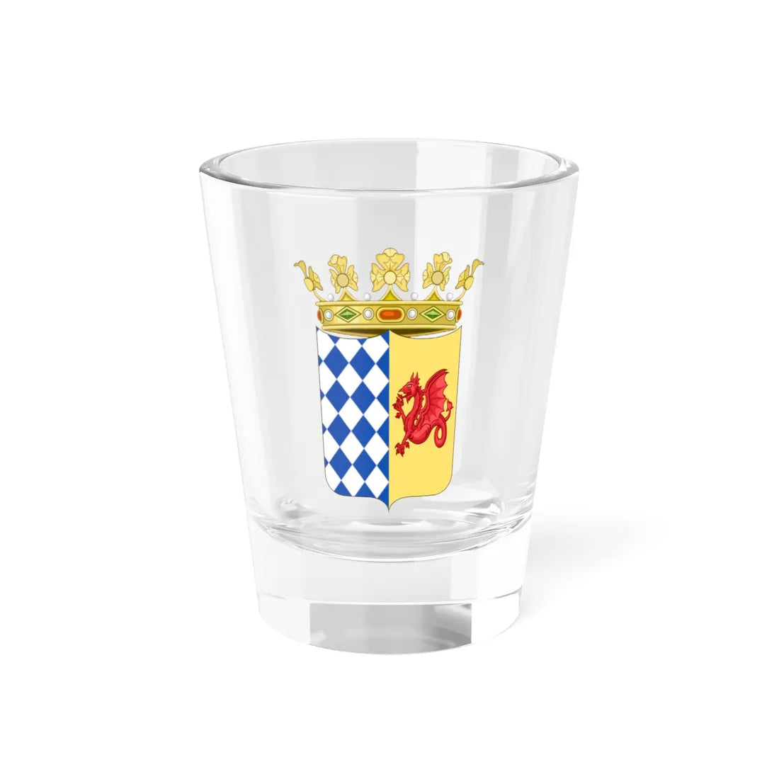 Lazise-Stemma (Italy) (Coat of Arms) Shot Glass 1.5oz 1.5oz - Go Mug Yourself