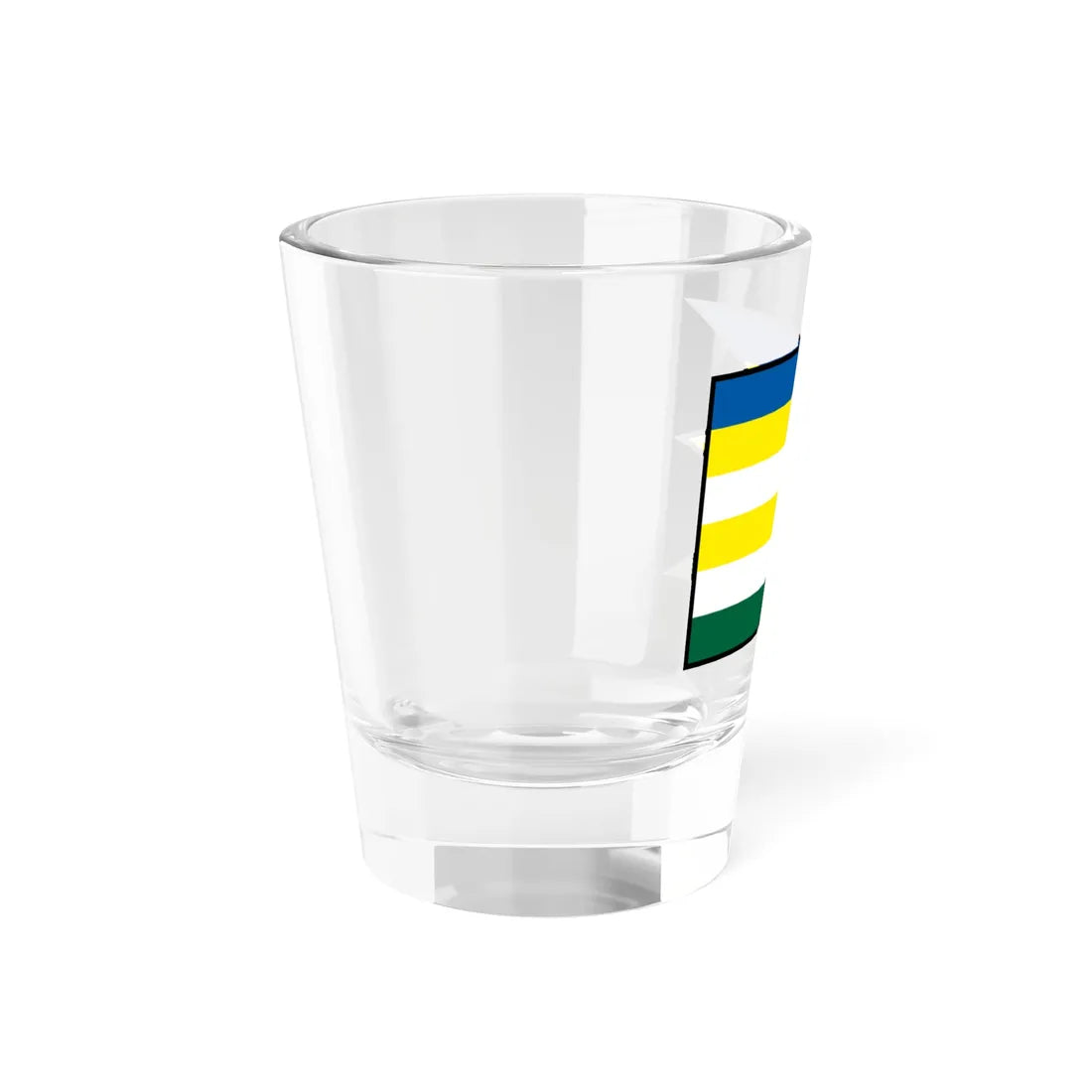 Lazisko Liptovsky Mikulas Flag (Slovakia) Shot Glass 1.5oz - Go Mug Yourself