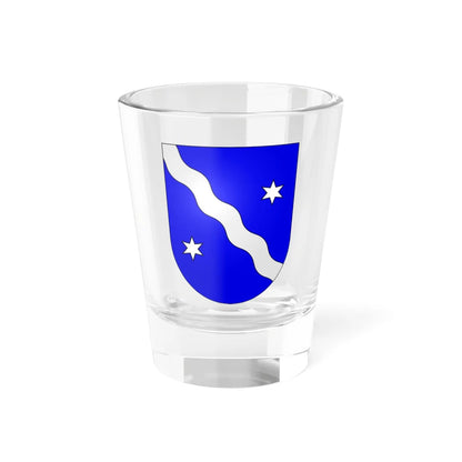 Léchelles-coat of arms (Switzerland) (Coat of Arms) Shot Glass 1.5oz 1.5oz - Go Mug Yourself
