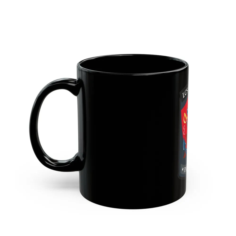 LCS CREW 208 (U.S. Navy) Black Coffee Mug-Go Mug Yourself