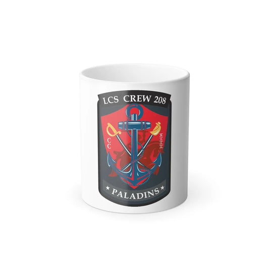 LCS CREW 208 (U.S. Navy) Color Changing Mug 11oz-11oz-Go Mug Yourself