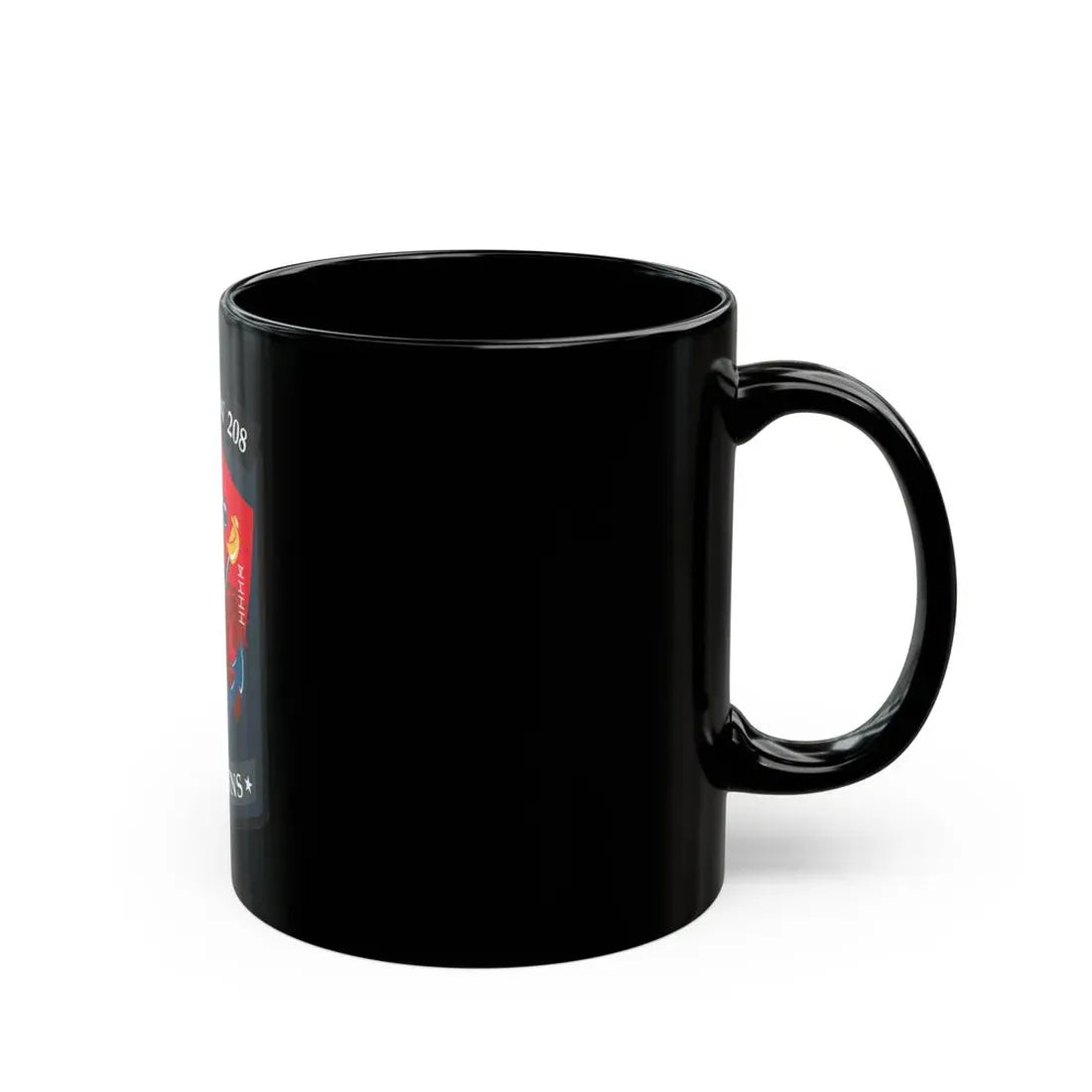 LCS CREW 208 (U.S. Navy) Black Coffee Mug - Go Mug Yourself