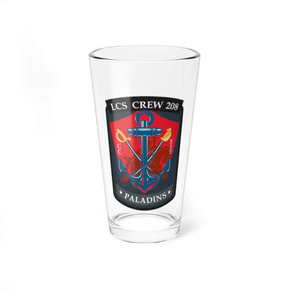 LCS CREW 208 (U.S. Navy) Pint Glass 16oz 16oz - Go Mug Yourself