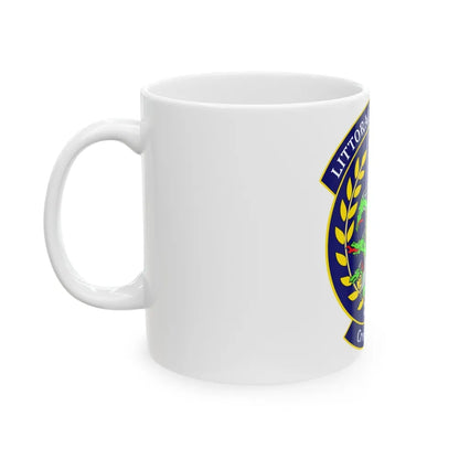 LCS Littoral Combat Ship Crew Hydra (U.S. Navy) White Coffee Mug-Go Mug Yourself