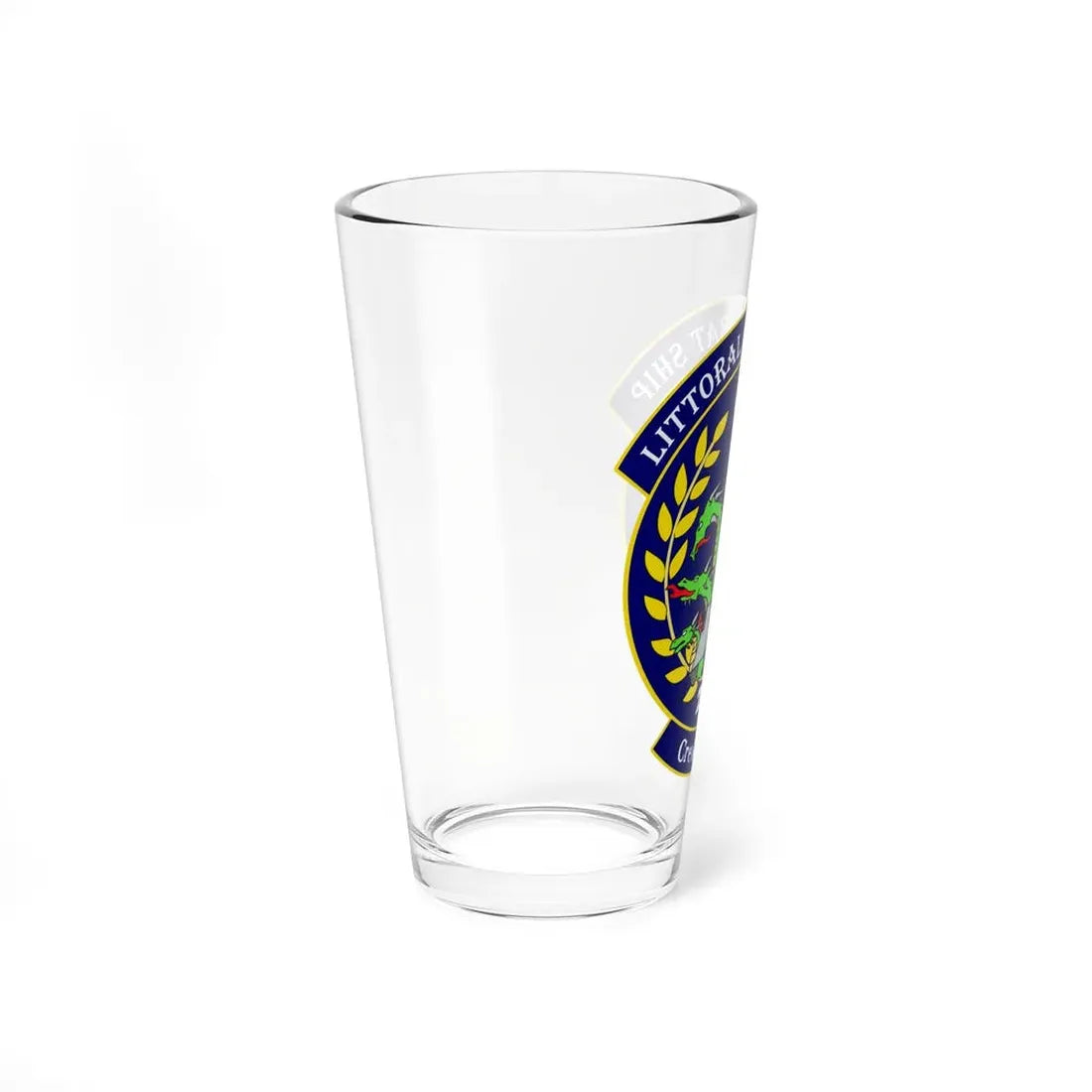 LCS Littoral Combat Ship Crew Hydra (U.S. Navy) Pint Glass 16oz - Go Mug Yourself