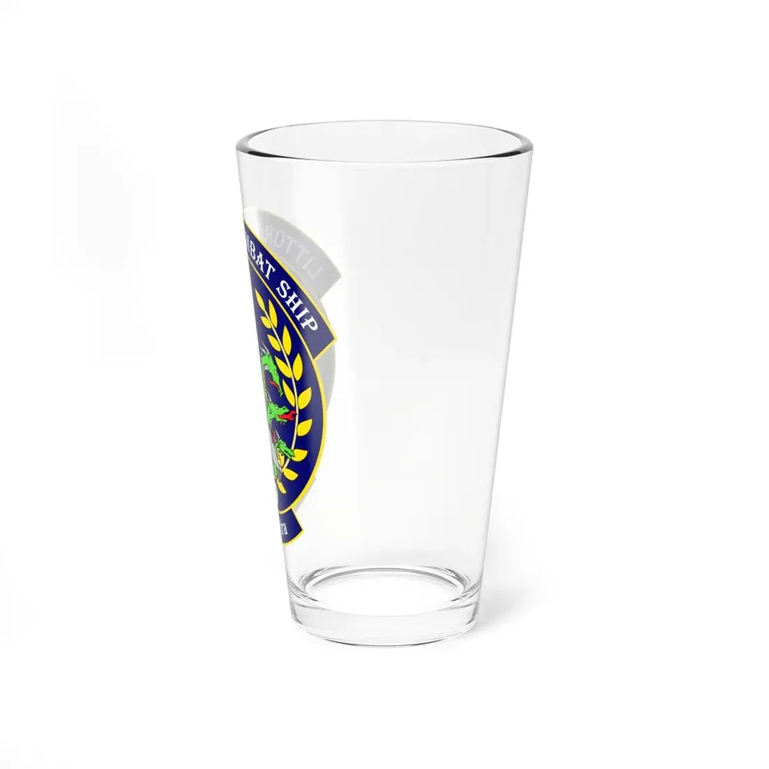 LCS Littoral Combat Ship Crew Hydra (U.S. Navy) Pint Glass 16oz - Go Mug Yourself