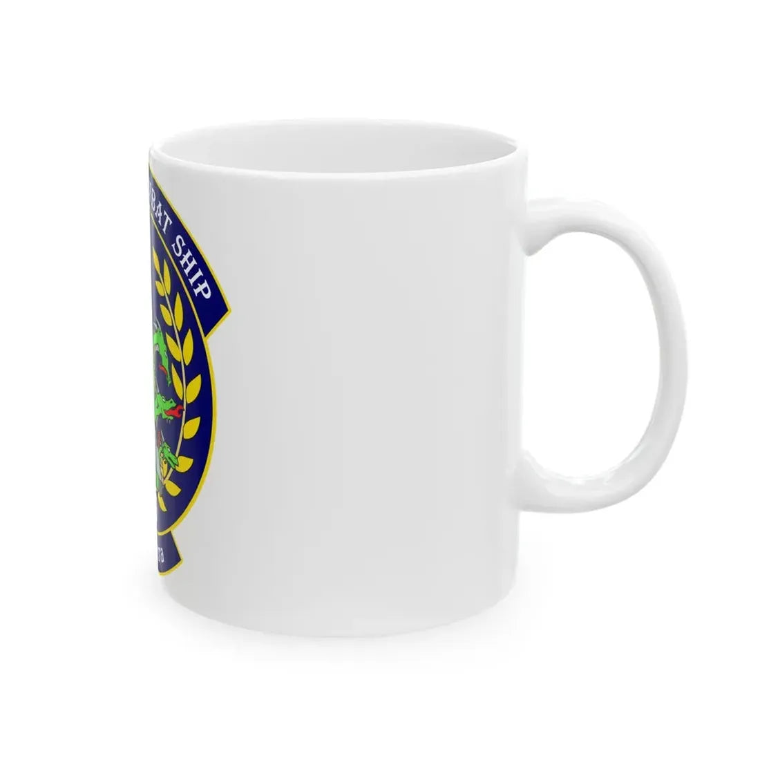 LCS Littoral Combat Ship Crew Hydra (U.S. Navy) White Coffee Mug - Go Mug Yourself
