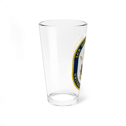 LCS Littoral Combat Ship LCS Squadron TWO (U.S. Navy) Pint Glass 16oz-Go Mug Yourself