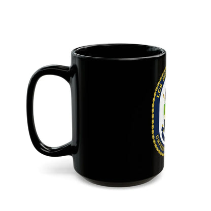 LCS Squadron One Littoral Combat Ship (U.S. Navy) Black Coffee Mug-Go Mug Yourself