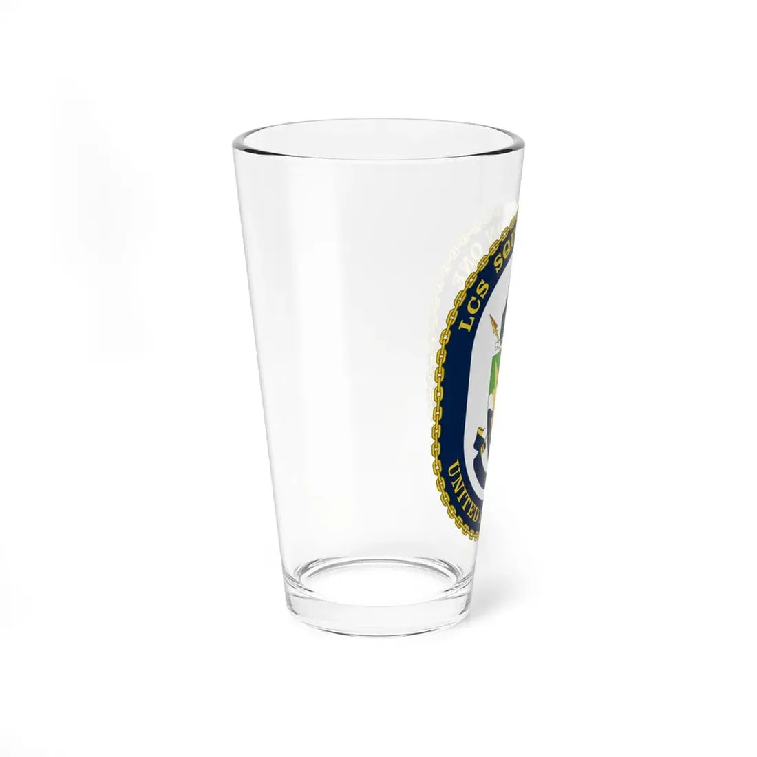 LCS Squadron One Littoral Combat Ship (U.S. Navy) Pint Glass 16oz - Go Mug Yourself
