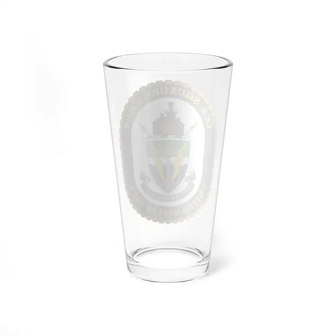 LCS Squadron One Littoral Combat Ship (U.S. Navy) Pint Glass 16oz - Go Mug Yourself