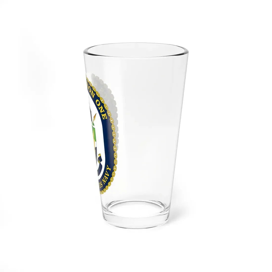 LCS Squadron One Littoral Combat Ship (U.S. Navy) Pint Glass 16oz - Go Mug Yourself