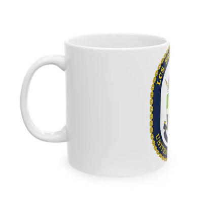 LCS Squadron One Littoral Combat Ship (U.S. Navy) White Coffee Mug - Go Mug Yourself