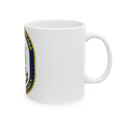 LCS Squadron One Littoral Combat Ship (U.S. Navy) White Coffee Mug - Go Mug Yourself