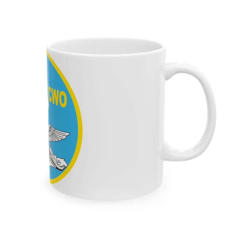 LDO CWO Patch (U.S. Navy) White Coffee Mug-Go Mug Yourself