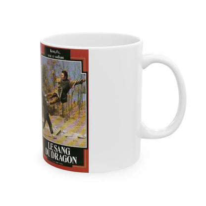 LE SANG DU DRAGON (VHS COVER) - White Coffee Mug-Go Mug Yourself