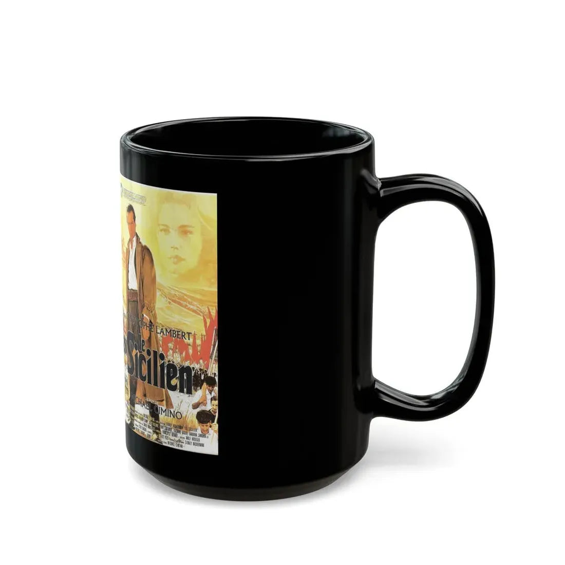 LE SICILIEN (VHS COVER) - Black Coffee Mug - Go Mug Yourself
