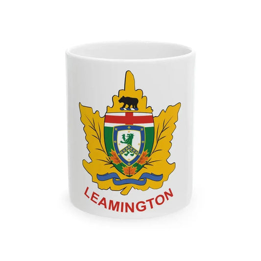 Leamington Ontario Flag (Canada) White Coffee Mug 11oz - Go Mug Yourself