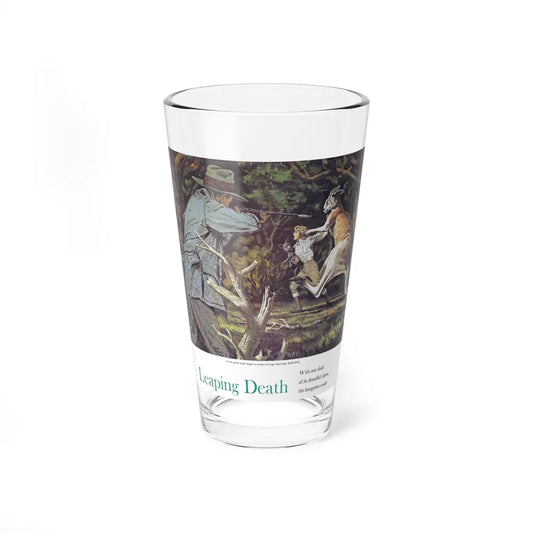 Leaping Death - Pint Glass 16oz-16oz-Go Mug Yourself