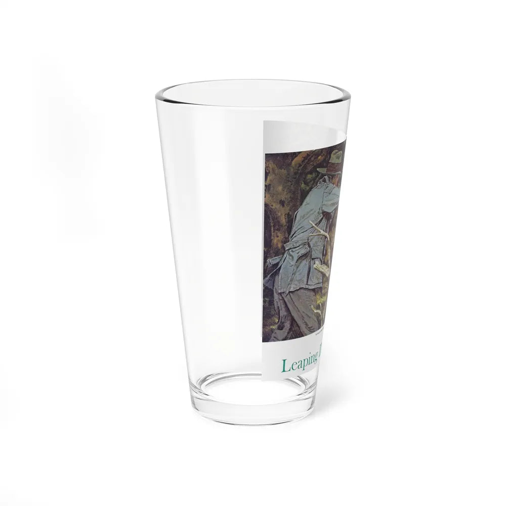 Leaping Death - Pint Glass 16oz-Go Mug Yourself