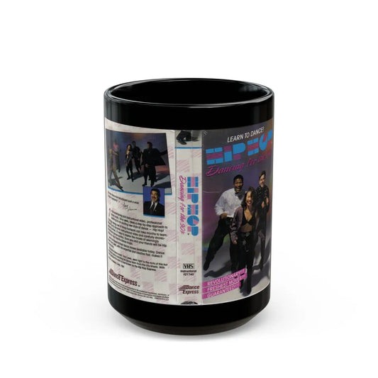 LEARN TO DANCE HIP HOP DANCING FOR THE 90S (VHS COVER) - Black Coffee Mug-15oz-Go Mug Yourself