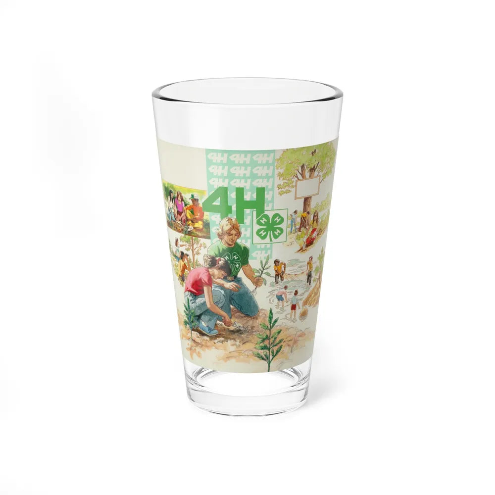 Learning About Our Environment - Pint Glass 16oz-16oz-Go Mug Yourself