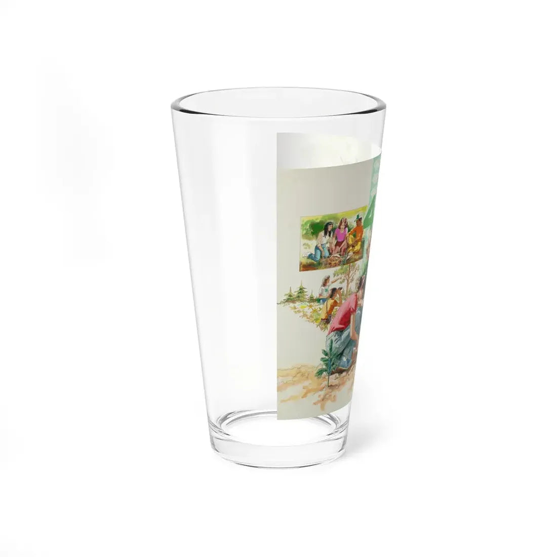 Learning About Our Environment - Pint Glass 16oz - Go Mug Yourself