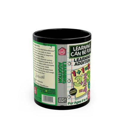 LEARNING ADDITION (VHS COVER) - Black Coffee Mug 11oz - Go Mug Yourself
