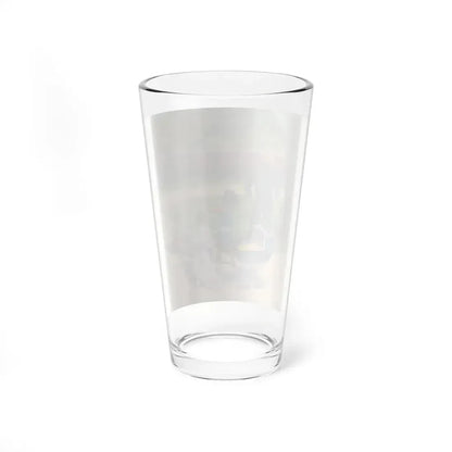 Learning From a Friend, the Shaw Barton Calendar Company illustration, 1985 - Pint Glass 16oz - Go Mug Yourself