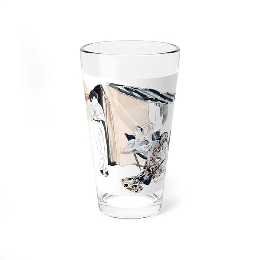 Learning The Language, The Passing Show, August 6, 1938 - Pint Glass 16oz 16oz - Go Mug Yourself