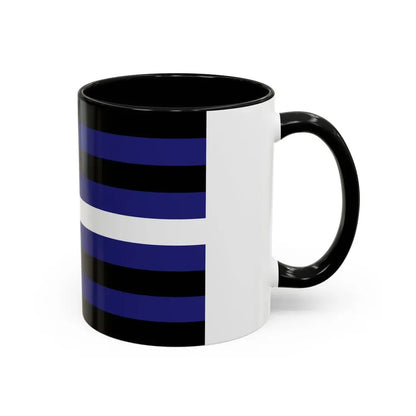 Leather, Latex, and BDSM Pride Flag - Accent Coffee Mug - Go Mug Yourself